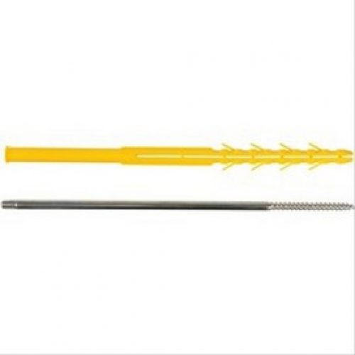 Cheville longue avec patte à vis pour eau pluviale Ø10mm L=160mm boîte de 10