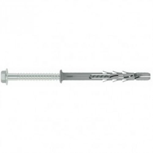 Cheville nylon longue – avec vis à tête hexagonale – FF1