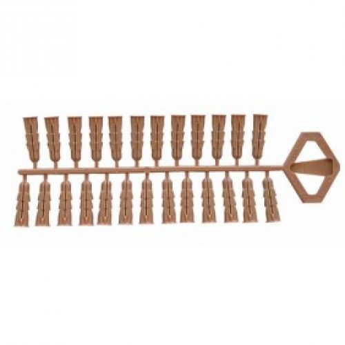 Chevilles polypropylène en grappe Arpon