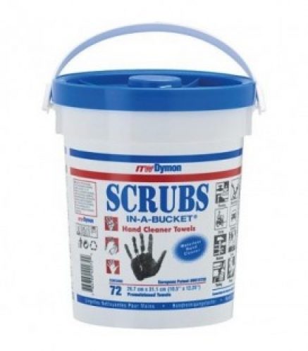 Chiffons humides de nettoyage universel seau de 72 lingettes