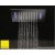 Ciel de pluie carrée 30 cm avec télécommande Chromothérapie HYDROTHERAPIE  – CRISTINA ONDYNA TT30051