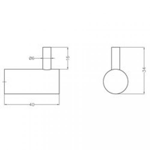 Cintre en acier satiné Medinox Mediclinics