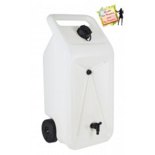 Citerne NOMADE avec récupérateur d&rsquo;eau 55L – Naturel