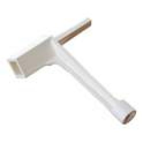 Clé d&rsquo;ouverture en plastique et en forme de triangle