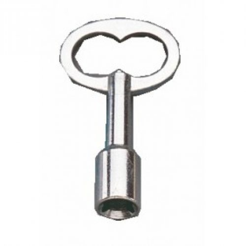 Clé EDF (triangle de 11 mm) en acier zingué