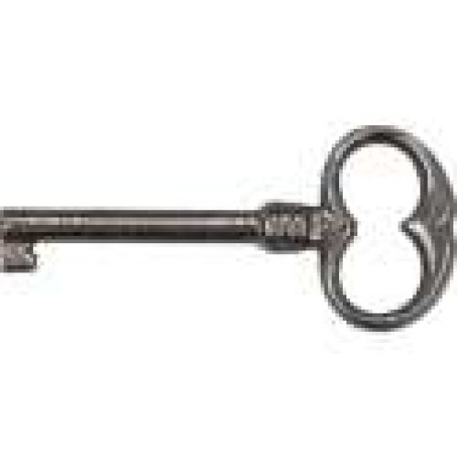 Clé fonte 40 mm à anneau ancien – Pour serrure de meuble – Devismes
