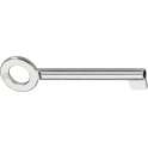 Clé fonte nickelé 60 mm – Pour serrure de meuble – Devismes