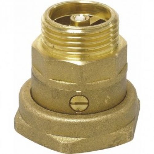 Clapet anti-thermosiphon avec écrou tournant