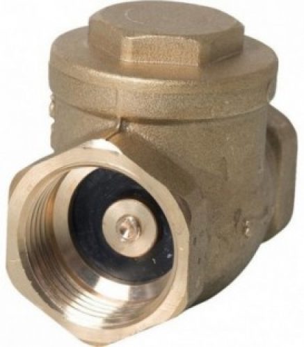 Clapet de retenue avec joint en caoutchouc pour débits élevés 3/8&Prime;