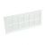 Classique PVC : Extra-plate rectangulaire, 131×201, blanche avec moustiquaire
