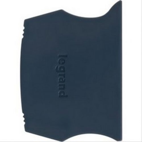 Cloison terminale Noir pour blocs de jonction Viking Legrand 037550