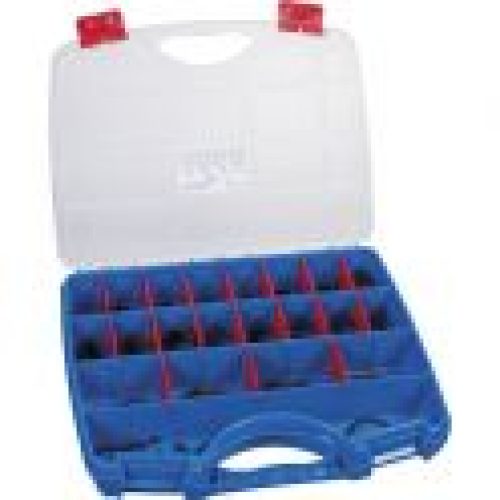 Coffret circlips extérieurs et intérieurs acier brut – Sélection Cazabox