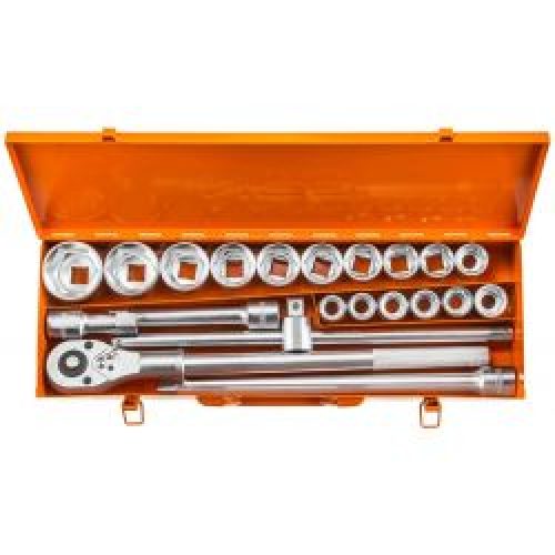 Coffret Cliquet Et Douilles 3 4 21 Pieces Neo Tools 08 061