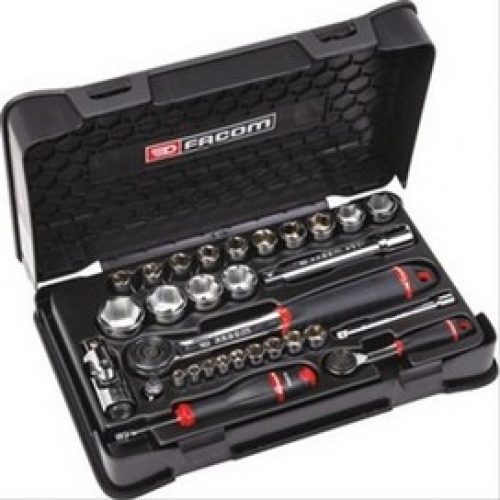 Coffret à cliquet mixte 1/4 » et 1/2 » Facom