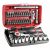 Coffret compact 38 outils douilles, cliquet 1/4″, vissage : R.360NANO