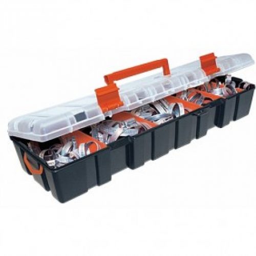 Coffret de 160 colliers de serrage à bande pleine