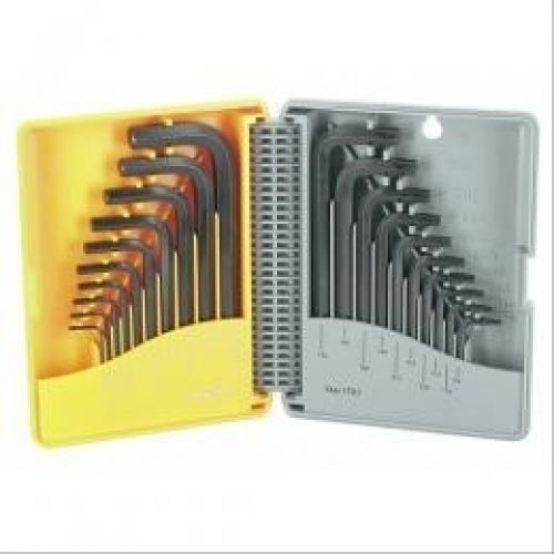 Coffret de 20 clés mâles coudées 6 pans Torx – Écréhous P-Pro