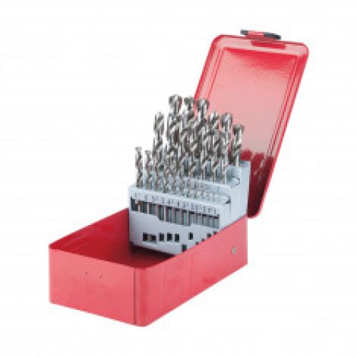 Coffret de 25 forets HSS-G meulés, Ø1,0-13,0 mm KS Tools 330.2613