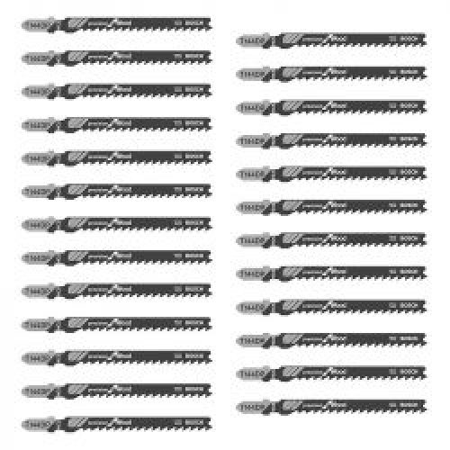 Coffret De 25 Lames De Scie Sauteuse Bosch 2608633A39 T144Dp Bois