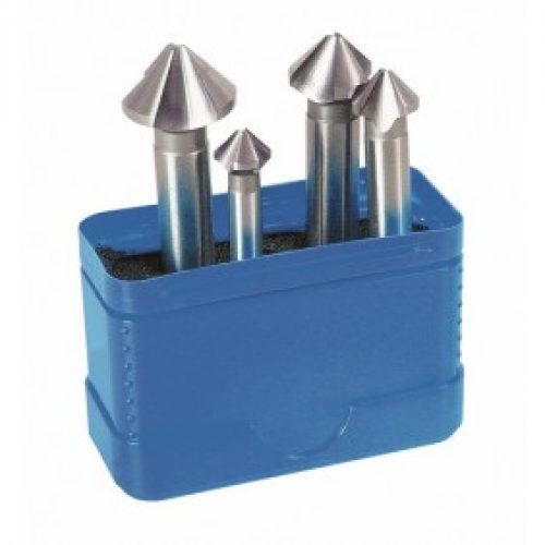 Coffret de 4 fraises à chanfreiner