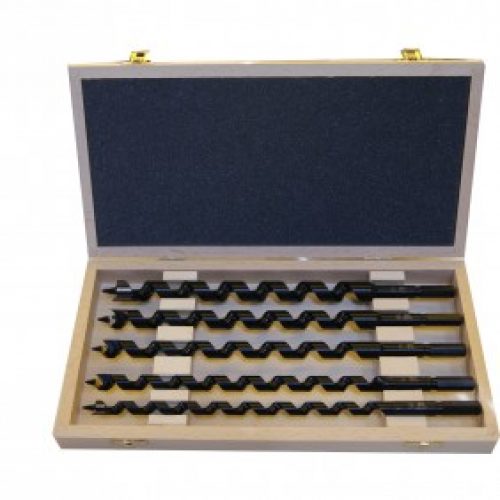 Coffret de 5 mèches à hélice unique – queue 6 pans – Ecolite