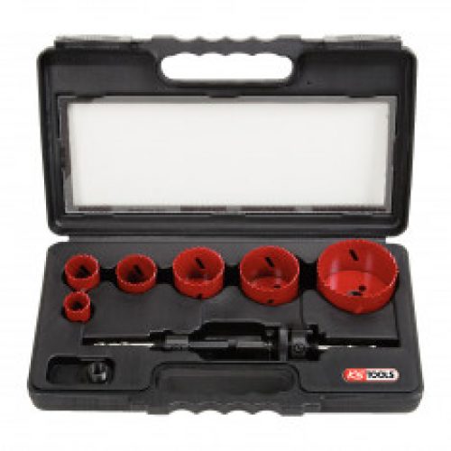 Coffret de 6 scies cloches, Ø22 à 68 mm KS Tools 129.5550