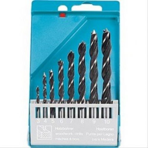 Coffret de 8 mèches à bois