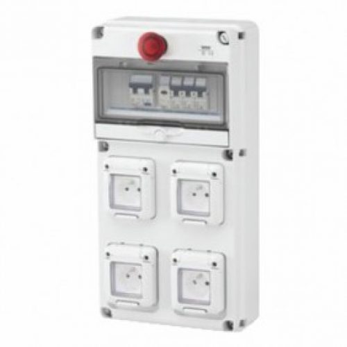 Coffret de chantier – étanche – Série 68 ASC Q-DIN 10