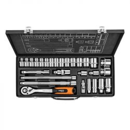 Coffret De Douilles Et Accessoires 28 Pieces 1 2 Et 3 8 Neo Tools 08 677