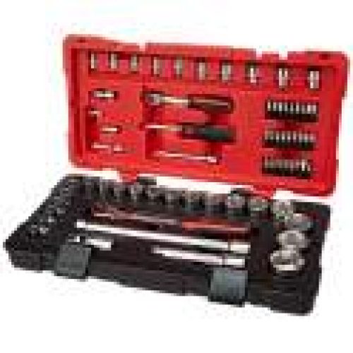 Coffret de douilles et accessoires, 68 piéces