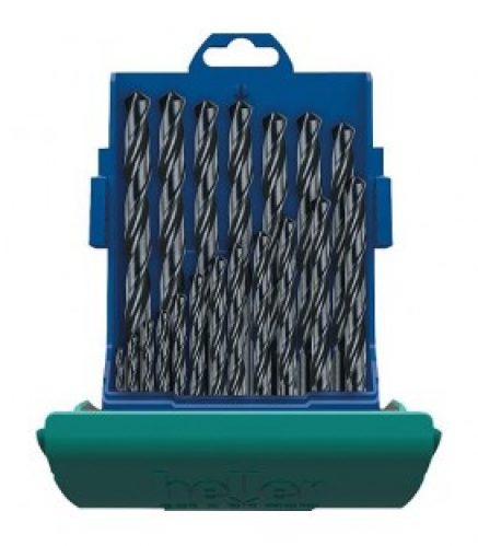 Coffret de forets métaux tiges cylindriques 25 pièces