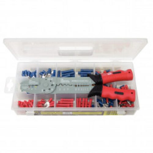 Coffret de pinces à sertir standard pour cosses pré-isolées – 271 pcs KS Tools 115.1230