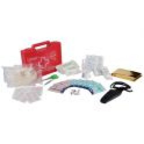 Coffret de secours « BÂTIMENT » 4/6 personnes – Laboratoires Esculape