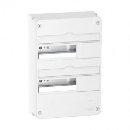 Coffret électrique Resi9 13 modules – 2 rangées – Schneider Electric R9H13402