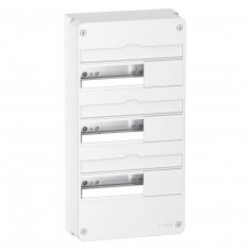 Coffret électrique Resi9 13 modules – 3 rangées – Schneider Electric R9H13403