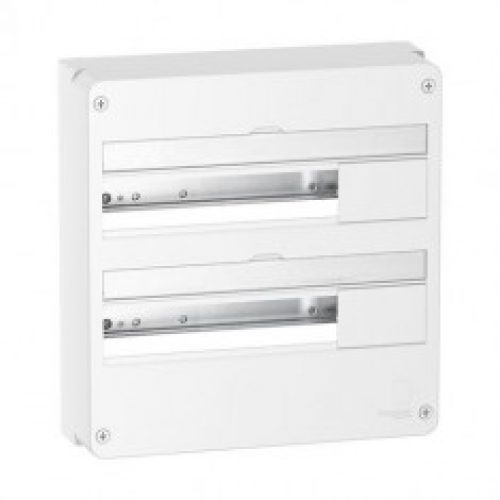 Coffret électrique Resi9 18 modules – 2 rangées – Schneider Electric R9H18402