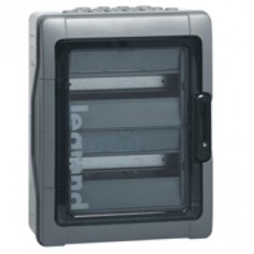 Coffret électrique étanche – 2×12 modules – 2 rangées – Plexo 3