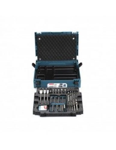 Coffret MAKITA d&rsquo;accessoires 66 pièces en coffret MAKPAC – B-43044