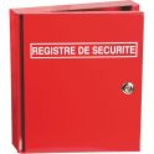 Coffret pour registre de sécurité – Rot