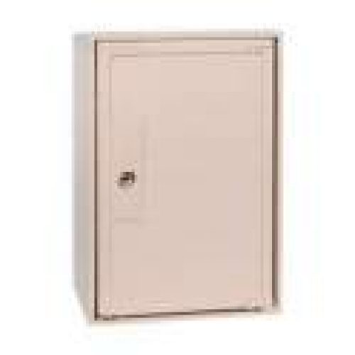 Coffret privatif en plastique, gaz seul porte pleine S22