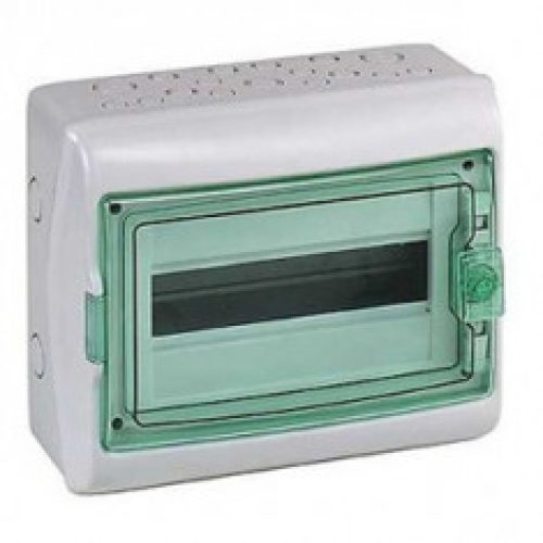 Coffret étanche Kaedra IP35 – 18 modules – 1 rangée