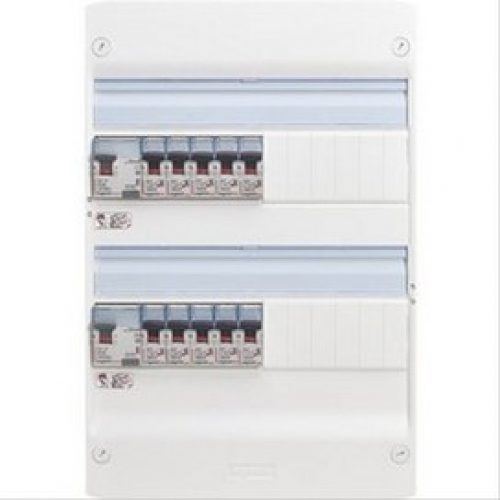 Coffret évolutif pour neuf / rénovation pour T5 et +, 100m² et +, 3 rangées Legrand 093012