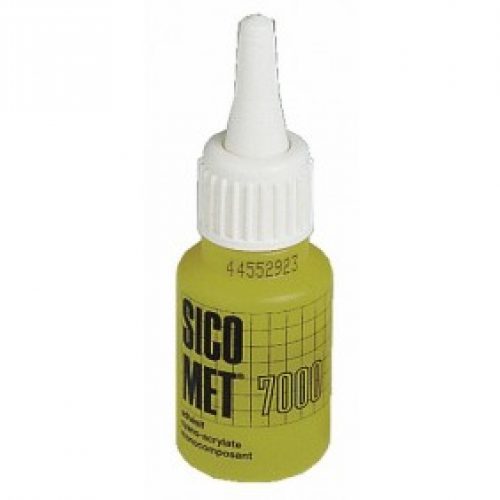 Colle instantanée cyanoacrylate métaux – 20 g – SIC 7000