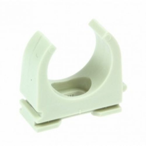 Collier de fixation pour tubes électriques – plastique gris – OPDZ