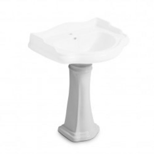 Colonne céramique pour lavabo rétro Chambord – Ondyna WCH6430