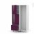 Colonne De Cuisine Lave Vaisselle Full Integrable Keria Aubergine L60 X H195 X P58 Cm