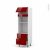 Colonne De Cuisine N1058 Fourmo Encastrable Niche 3638 Ivia Rouge 1 Abattant 2 Casseroliers L60 X H195 X P58 Cm