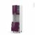 Colonne De Cuisine N1658 Four Encastrable Niche 60 Keria Aubergine 1 Porte 3 Tiroirs L60 X H195 X P58 Cm