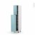 Colonne De Cuisine N1926 Armoire De Rangement Keria Bleu 4 Paniers Plateaux L40 X H195 X P58 Cm