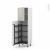 Colonne De Cuisine N2127 Armoire De Rangement Ivia Gris 8 Paniers Plateaux L60 X H195 X P58 Cm